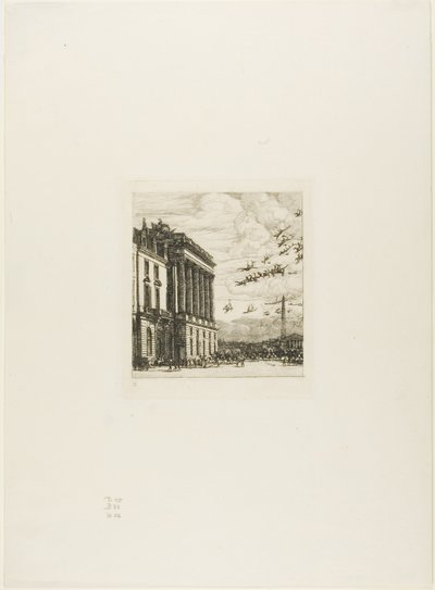 Die Admiralität, Paris von Charles Meryon