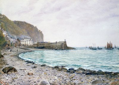 Netze einholen von Charles Napier Hemy