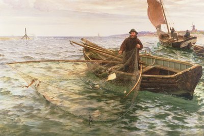 Der Fischer, 1888 von Charles Napier Hemy