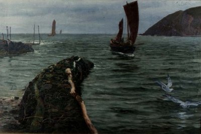 Der Weg hinein! von Charles Napier Hemy