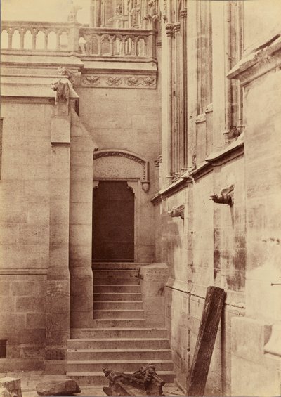 [Eingang zur Sakristei, Notre-Dame, Paris] von Charles Nègre