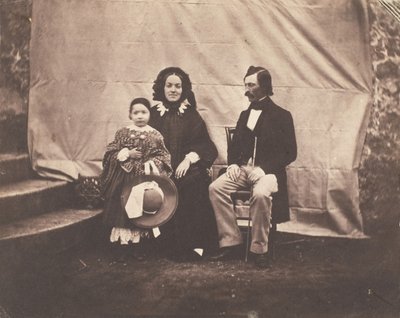 [Familiengruppe], 1854 von Charles Nègre