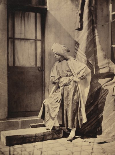 [Selbstporträt in östlicher Tracht], 1855-60 von Charles Nègre