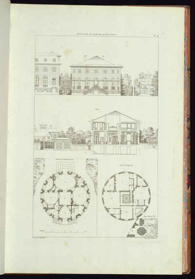 Gebundenes Druckwerk (Frankreich) von Charles Nicolas Ransonnette