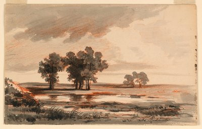 Landschaft von Charles Nicolas Ransonnette