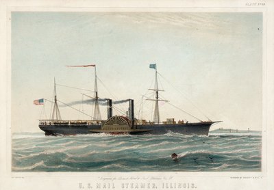 U.S. Postdampfer, Illinois von Charles Parsons