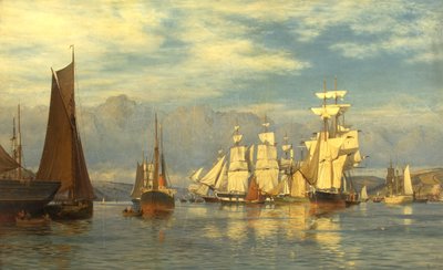 Falmouth Hafen von Charles Parsons Knight