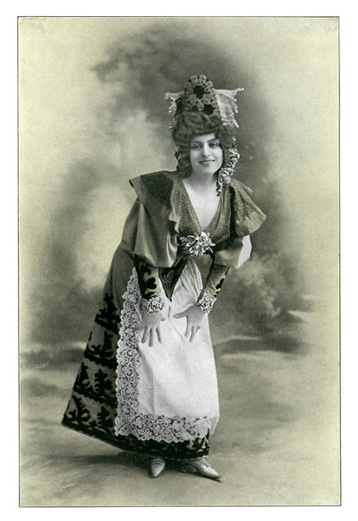 Charlotte Wiehe, 1901 von Charles Reutlinger