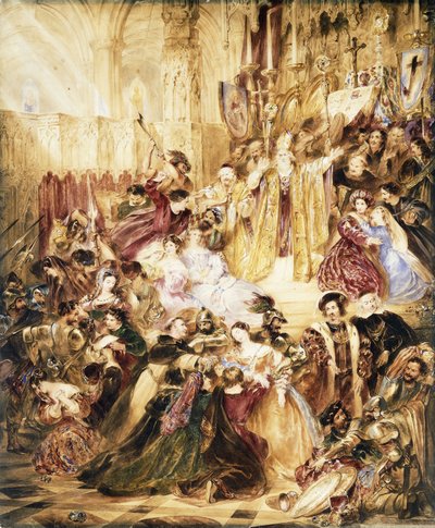 Unterbrochene Segnung von Charles Robert Leslie
