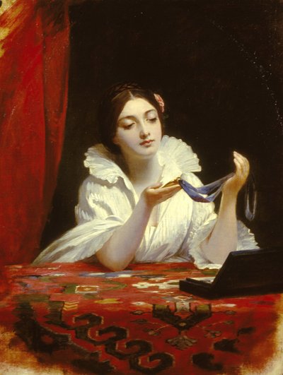 Die Miniatur, ca. 1840 von Charles Robert Leslie