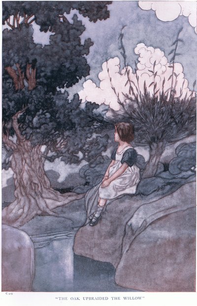 Die Eiche tadelte die Weide von Charles Robinson