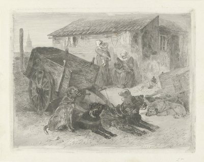 Der Hundekarren von Charles Rochussen