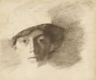 Selbstporträt von Charles Samuel Keene