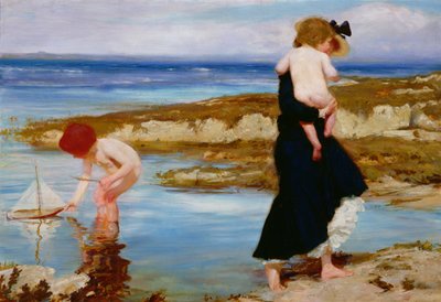 Wasserbabys, 1903 von Charles Sims