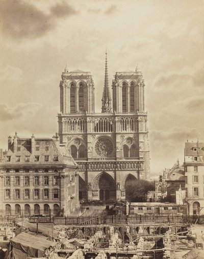 Notre Dame de Paris, frühe 1860er Jahre von Charles Soulier