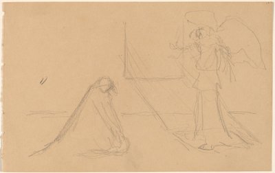 Studie von Figuren von Charles Sprague Pearce