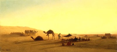 Ein arabisches Lager von Charles Theodore Frere