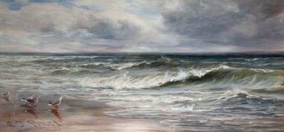 Meereswellen, 1880 von Charles Thomas Burt