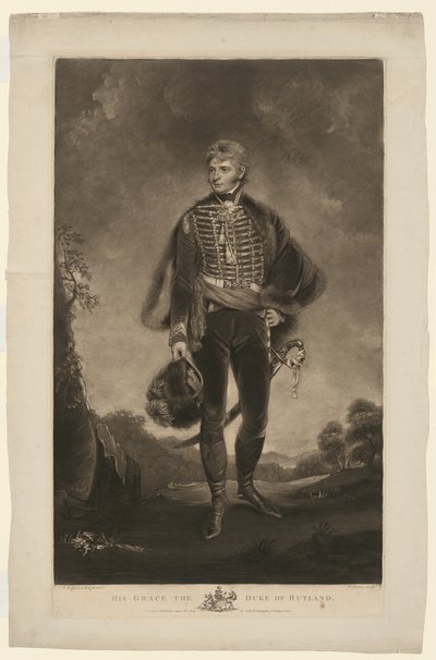 Seine Gnaden der Herzog von Rutland von Charles Turner