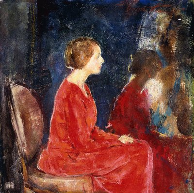 Das rote Kleid von Charles Webster Hawthorne