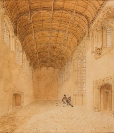 Crosby Hall (Nr. 2), ca. 1818 von Charles Wild