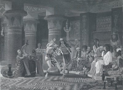 Zeitvertreib im alten Ägypten, 1876 von Charles William Sharpe