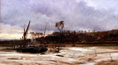 Rainham Quay von Charles William Wyllie