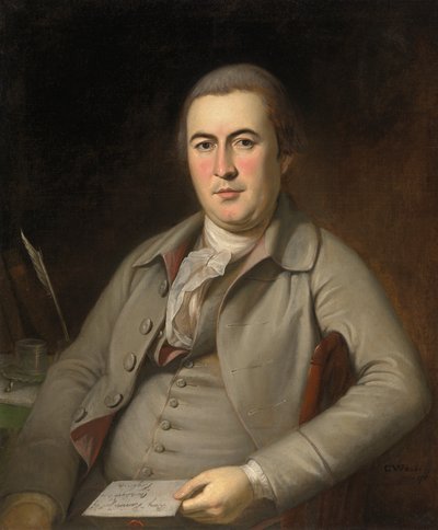 Benjamin Harrison, Jr., 1783 von Charles Willson Peale
