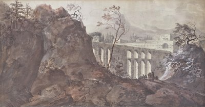 Landschaft mit Viadukt von Charles de Thomas