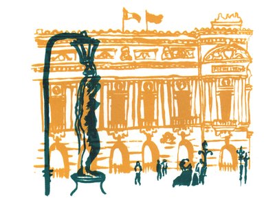 Pariser Opernhaus, 2014 von Charlotte Orr
