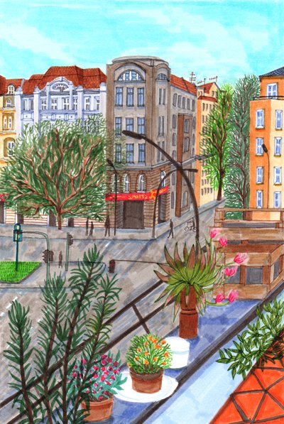 Sonnenallee, Berlin von Charlotte Orr