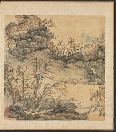 Herbstlandschaft von Chen Hongshou