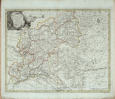 Generalkarte des Gouvernements Kasan, 1779 von Chernoi