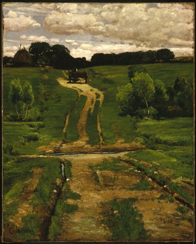 Ein Hinterweg von Childe Frederick Hassam