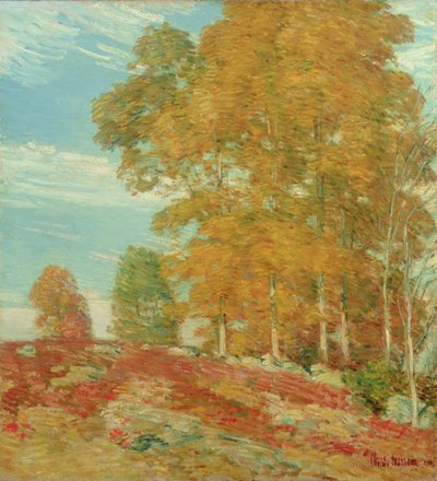 Herbsthügel, Neuengland von Childe Frederick Hassam
