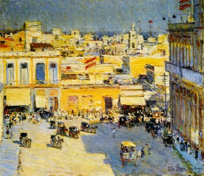 Havanna, Kuba von Childe Frederick Hassam