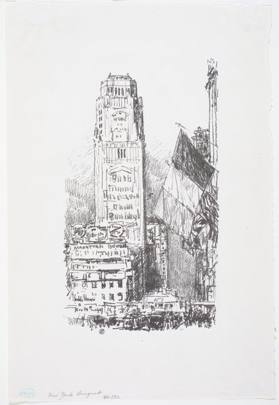 New Yorker Blumenstrauß von Childe Frederick Hassam