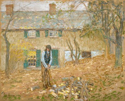 Holzfäller von Childe Frederick Hassam