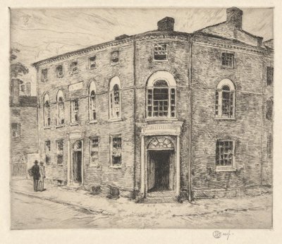 Altes Zollhaus, Portsmouth, 1915 von Childe Hassam