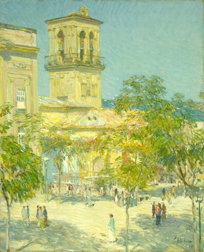Straße des großen Kapitäns, Córdoba von Childe Hassam