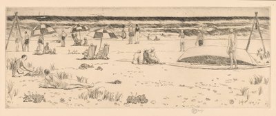 Der Beach Club, Easthampton von Childe Hassam