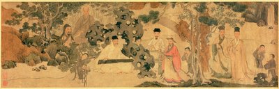 Literarische Versammlung in Qinglin von Chinese School