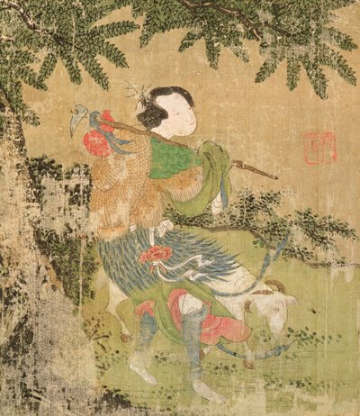 Der Reisende, 1700 von Chinese School