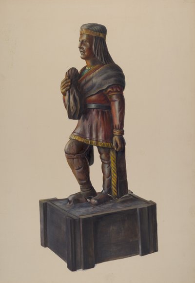 Zigarrenladen-Indianer von Chris Makrenos