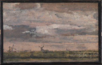 Ansicht in der Nähe von Kopenhagen von Christen Købke