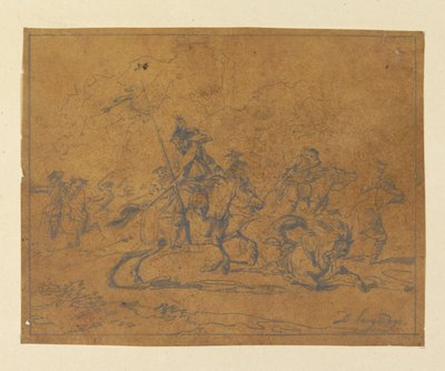 Fliehende Reiter von Christiaan Josi (possibly)