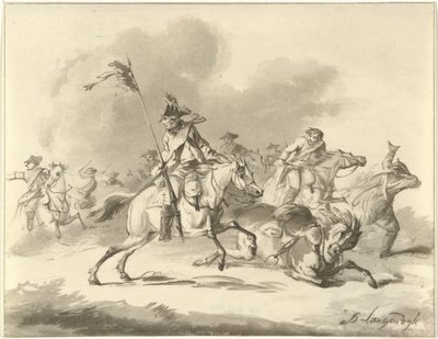 Fliehende Reiter von Christiaan Josi