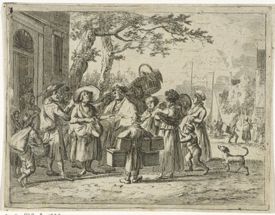 Straßensänger von Christiaan Meijer