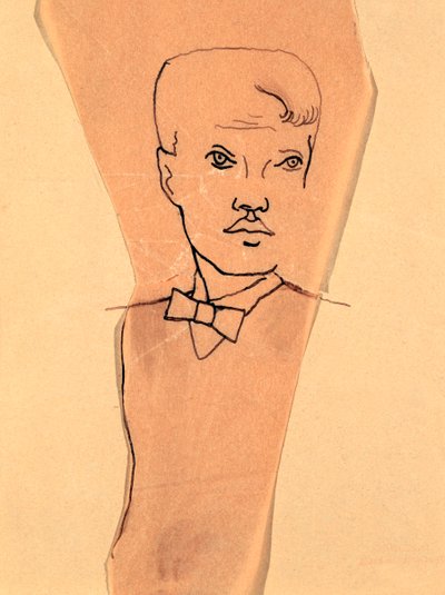 Porträt von Rene Crevel, 1900-1935 von Christian Bérard