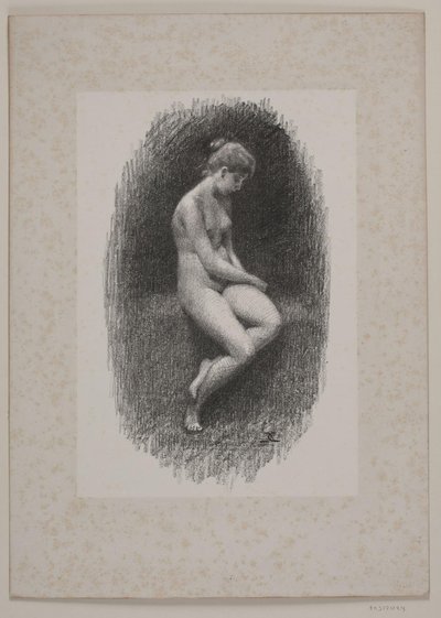 Studie eines weiblichen Modells von Christian Clausen